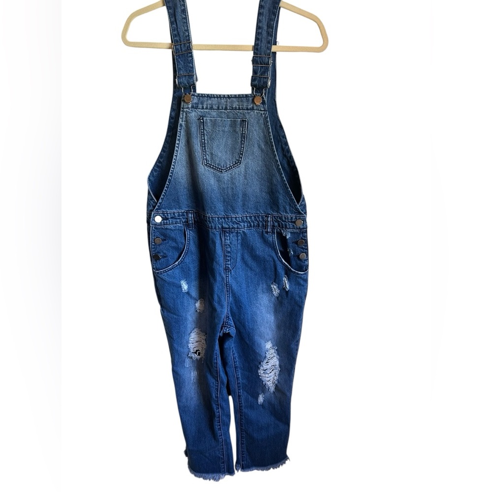 Mustard seed brand denim overalls